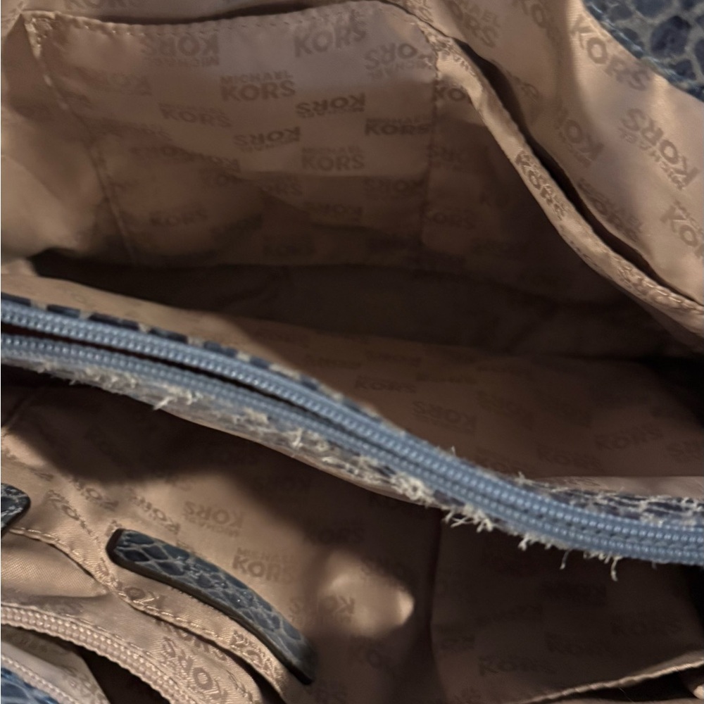 Michael Kors Hamilton Python Satchel
Shoulder Bag - image 9